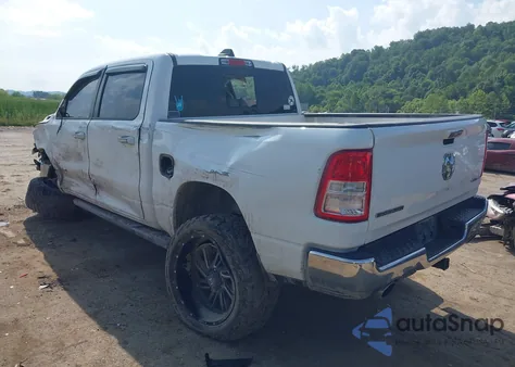 2020 Ram 1500 Big Horn/Lone Star из США, поврежденный, VIN 1C6SRFFT6LN335250